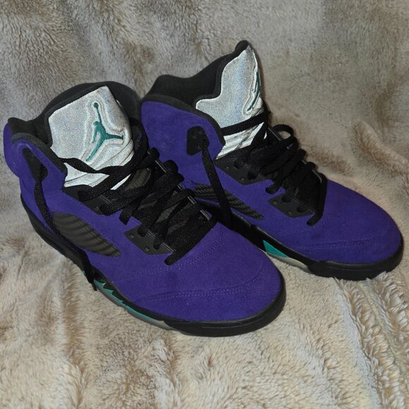 Air Jordan 5 Retro Alternate Grape (136027-500) - Men's sz 13 - Picture 2 of 6